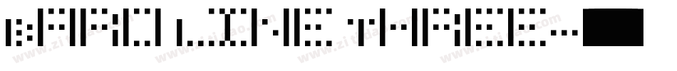 Baro Line Three字体转换